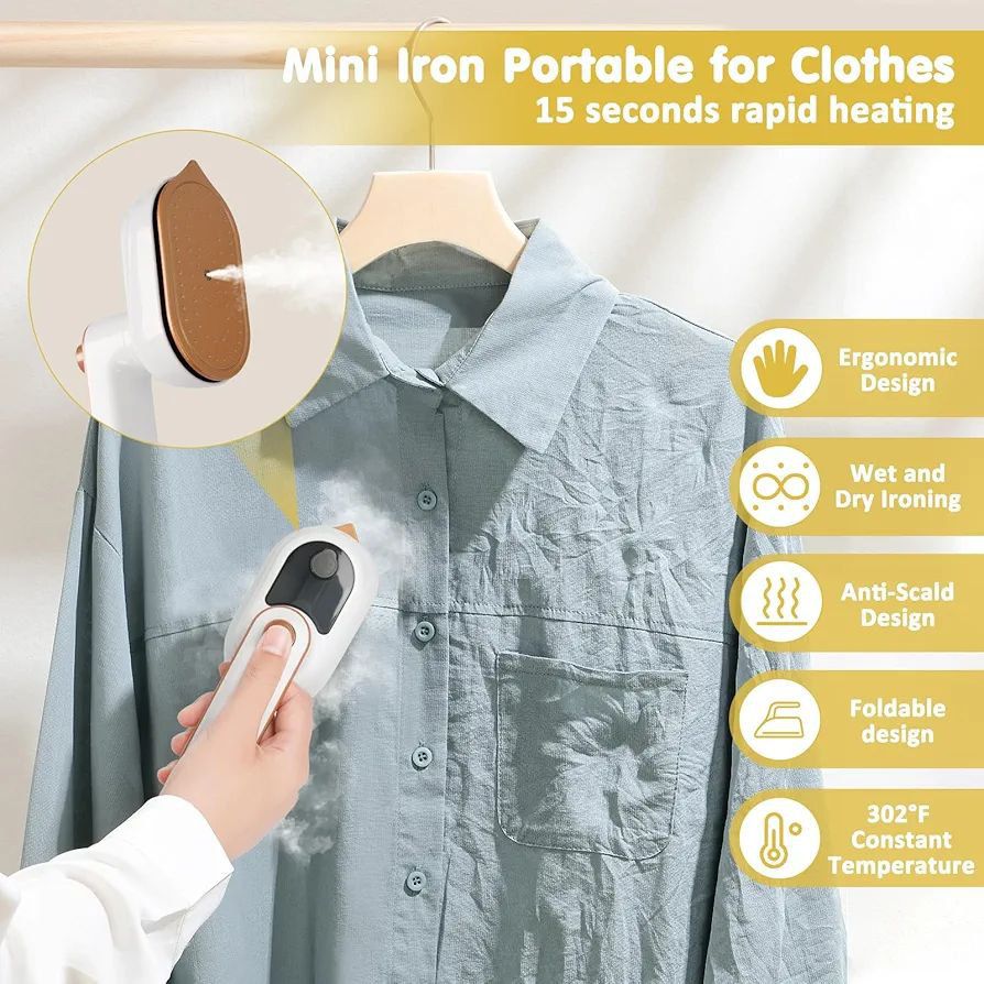 Mini Travel Steam Iron