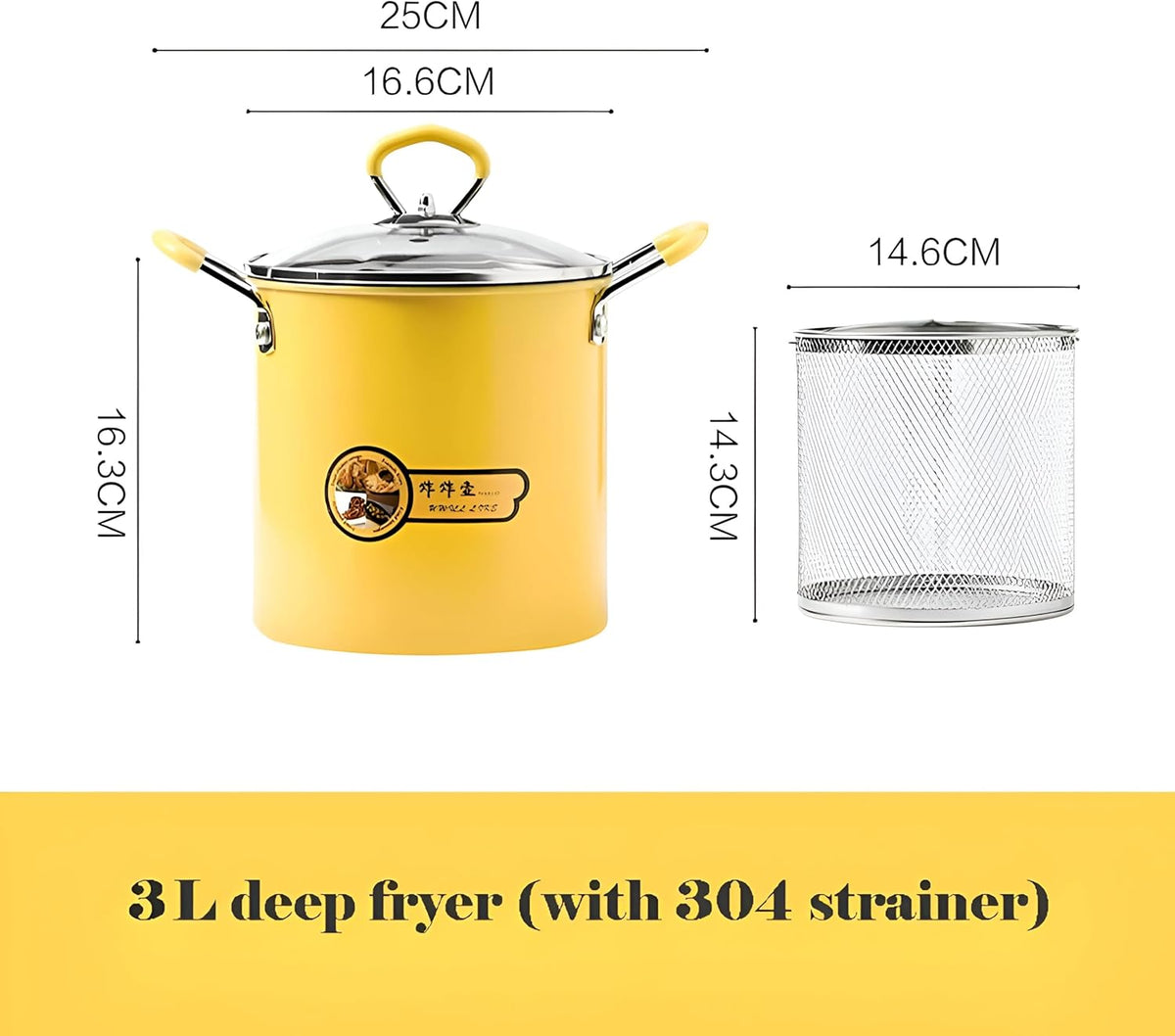 Deep Frying Pot