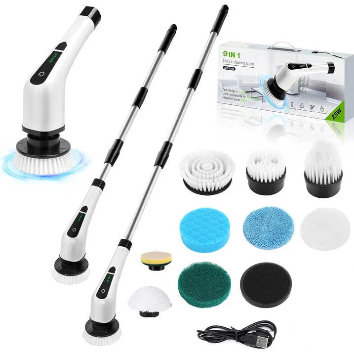4 in 1 Electric Rotating Scrubber Brush