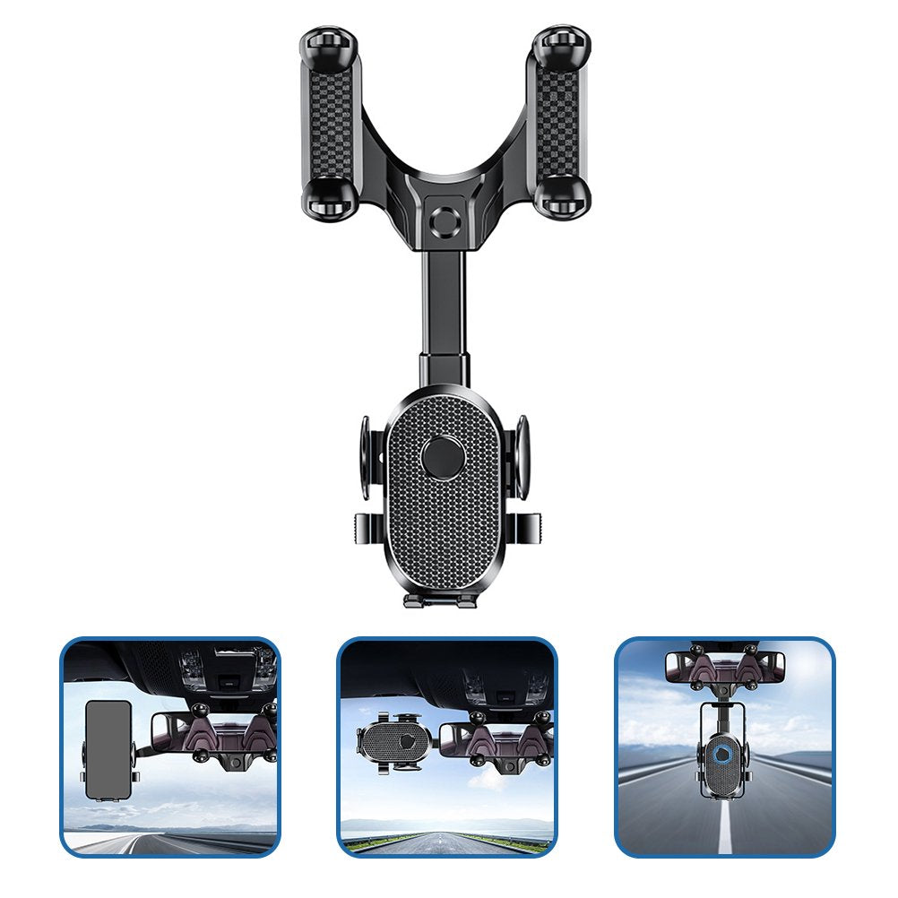 Rearview Mirror Phone Holder