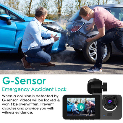 3 Channel Dash Cam
