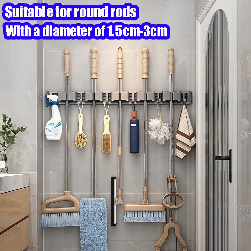 Broom And Mob Holder