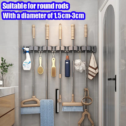 Broom And Mob Holder