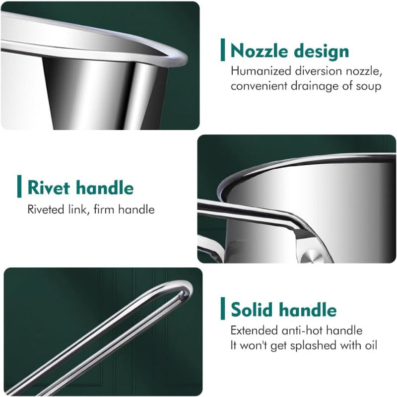 Stainless Steel Frying Pan