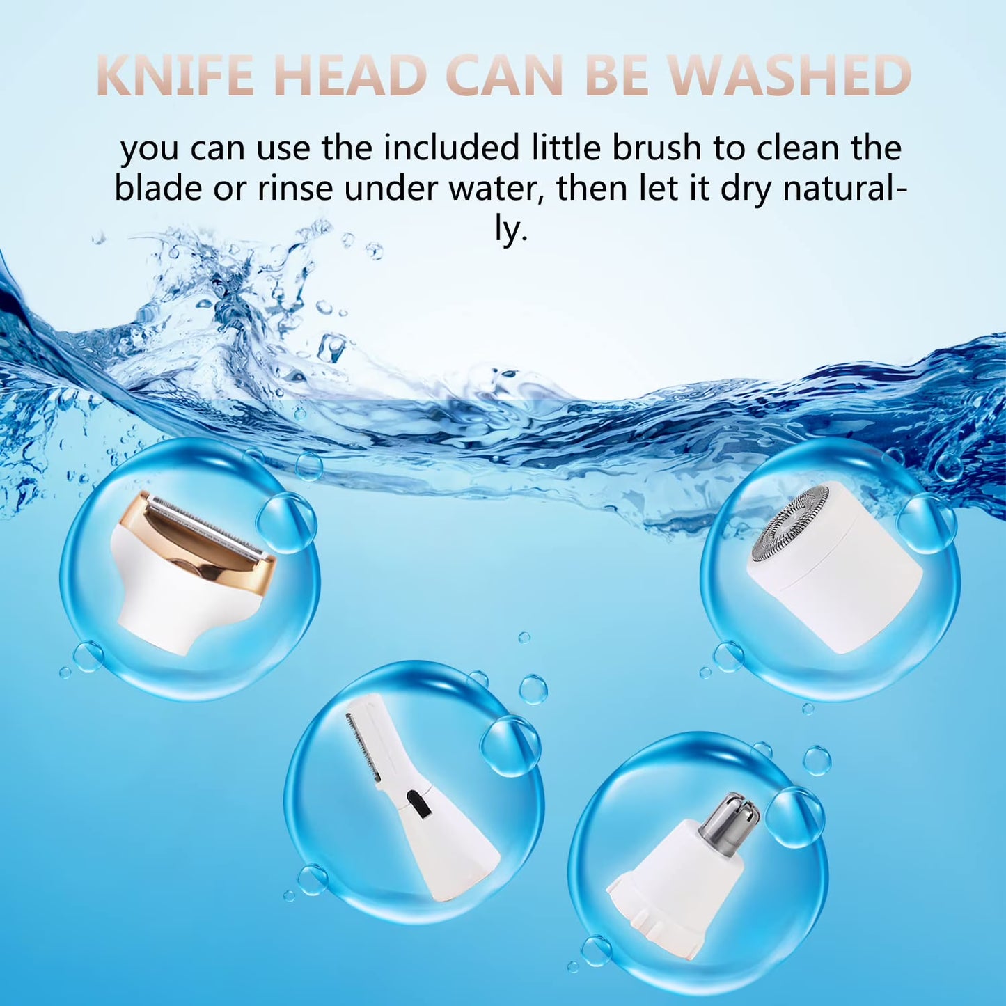 4 in 1 shaver for women