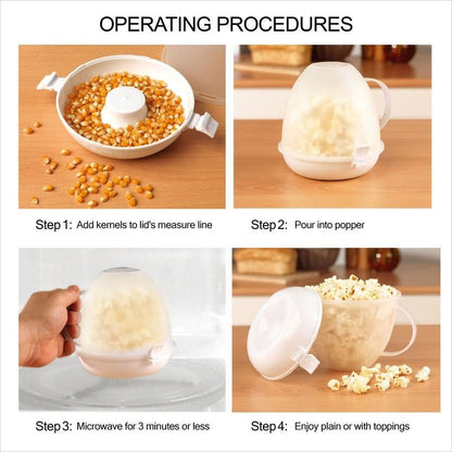 Microwave Fast Popcorn Maker