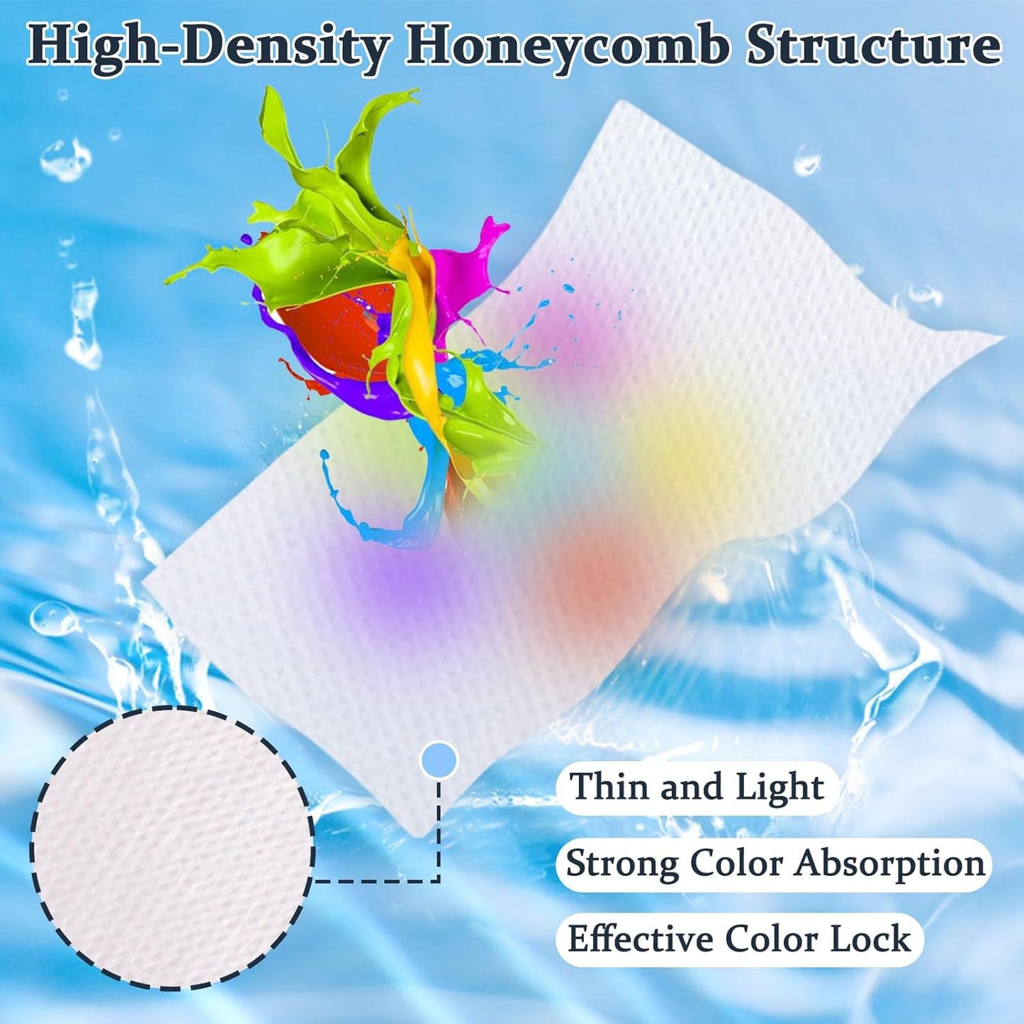 Color Absorption Sheets