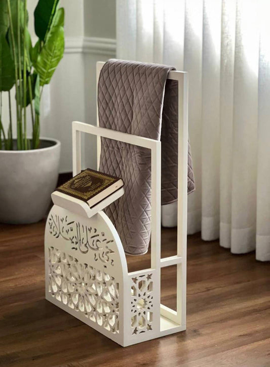 Quran and Prayer Mat Stand