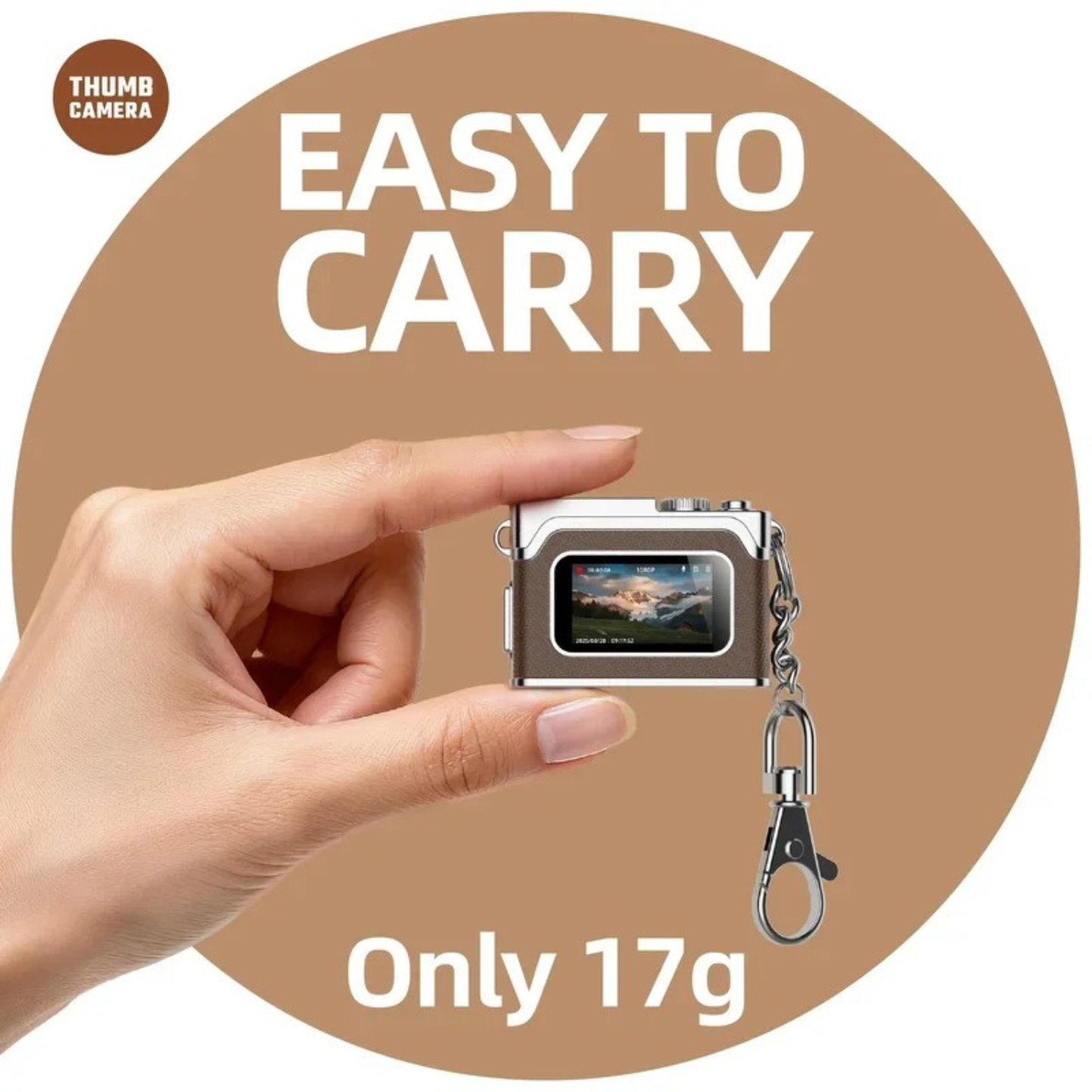 Mini Camera Keychain