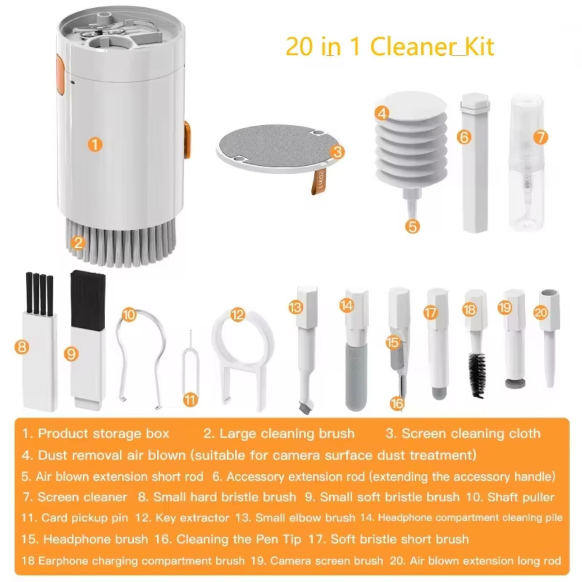 20 in 1 Cleaning Kit