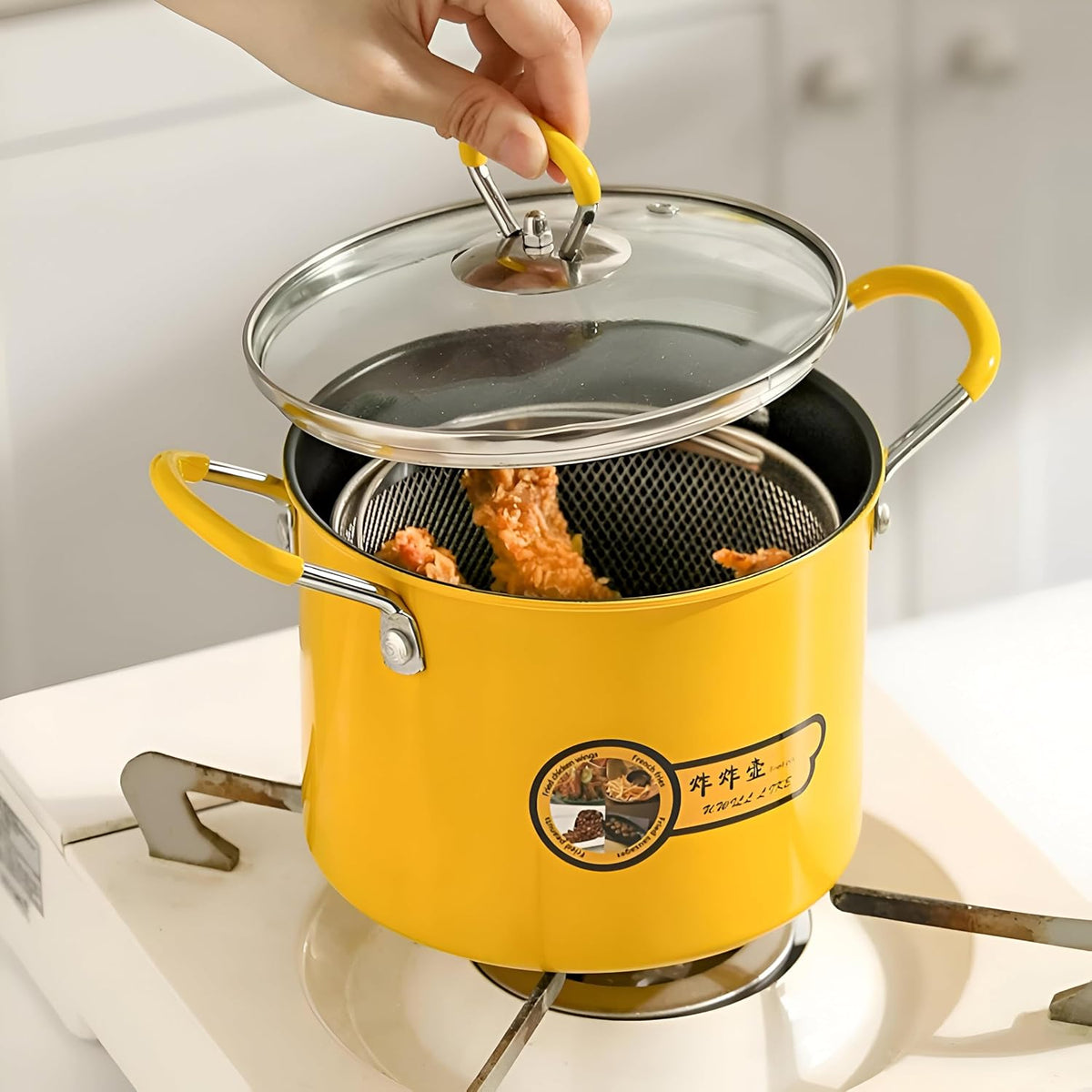 Deep Frying Pot