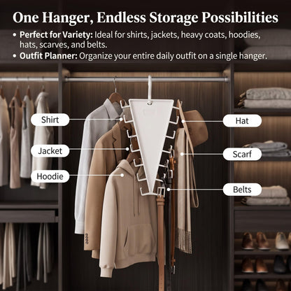 V Shaped Clothes Hanger