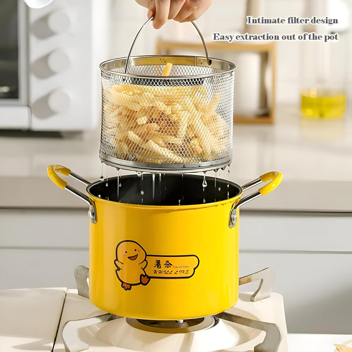 Deep Frying Pot