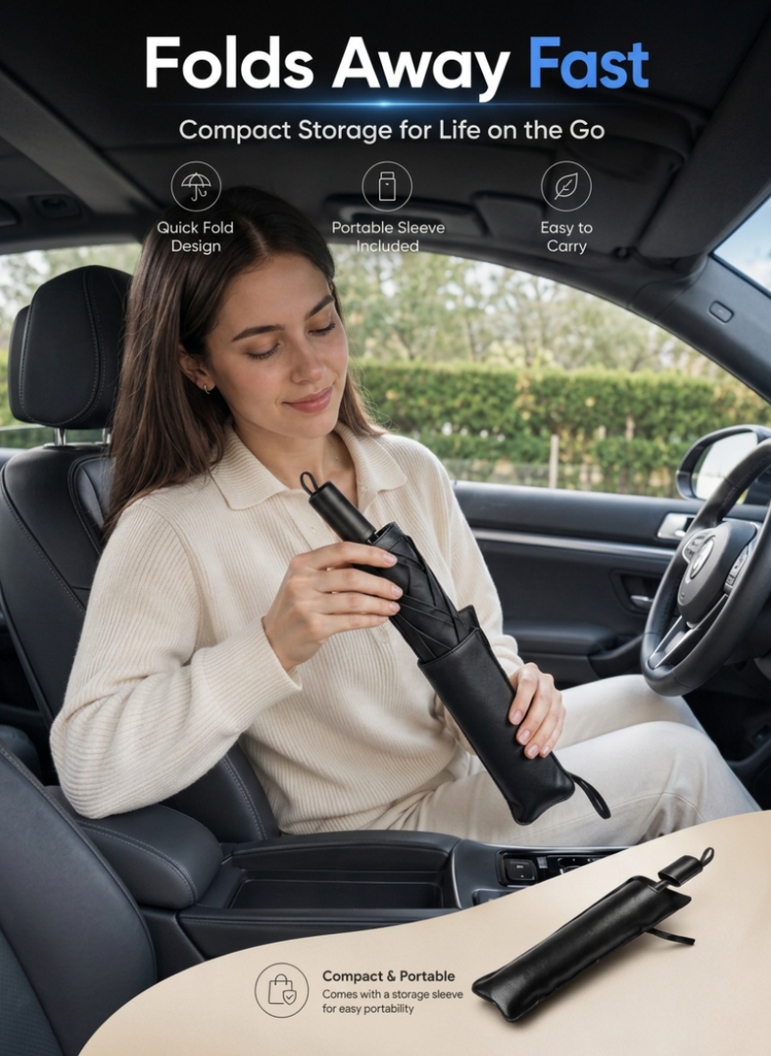 Foldable Car Umbrella