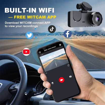 3 Channel Dash Cam