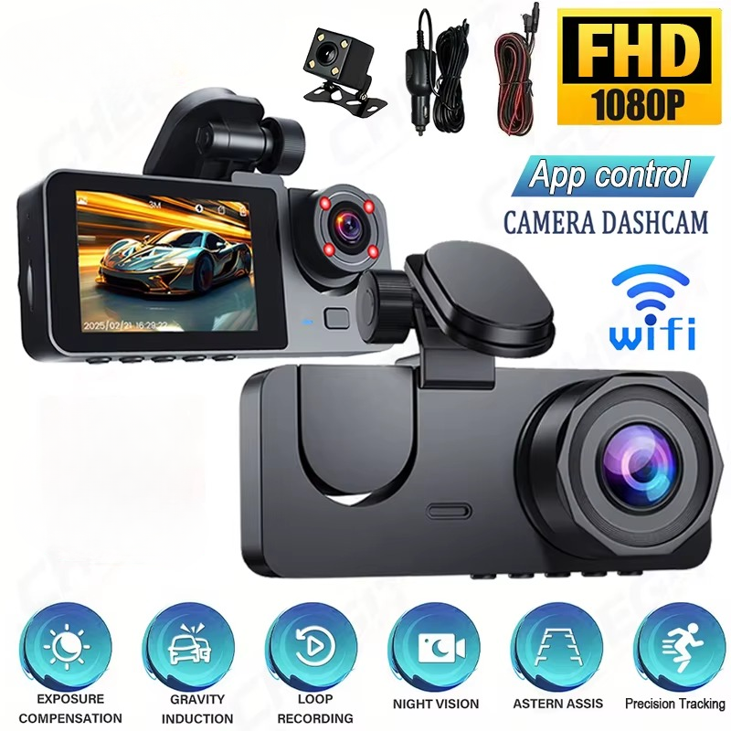 3 Channel Dash Cam