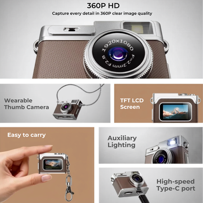 Mini Camera Keychain