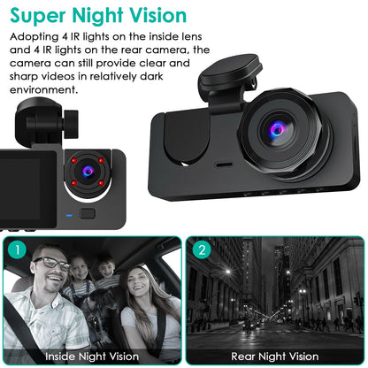 3 Channel Dash Cam