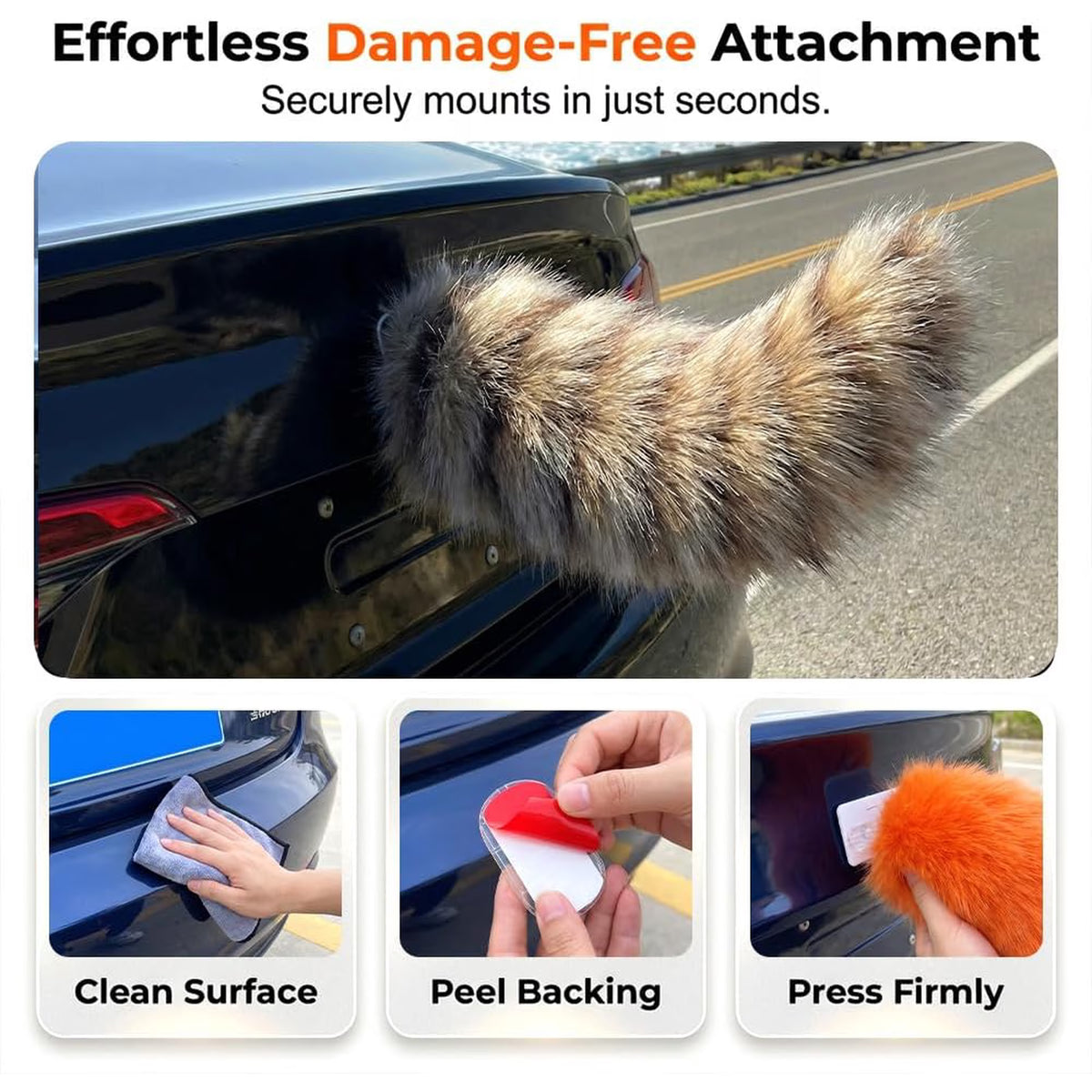 Electric Furry Tail Accessory
