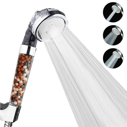 Mineral Stones Filtered Shower Head