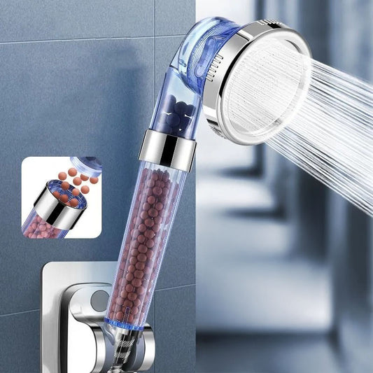 Mineral Stones Filtered Shower Head