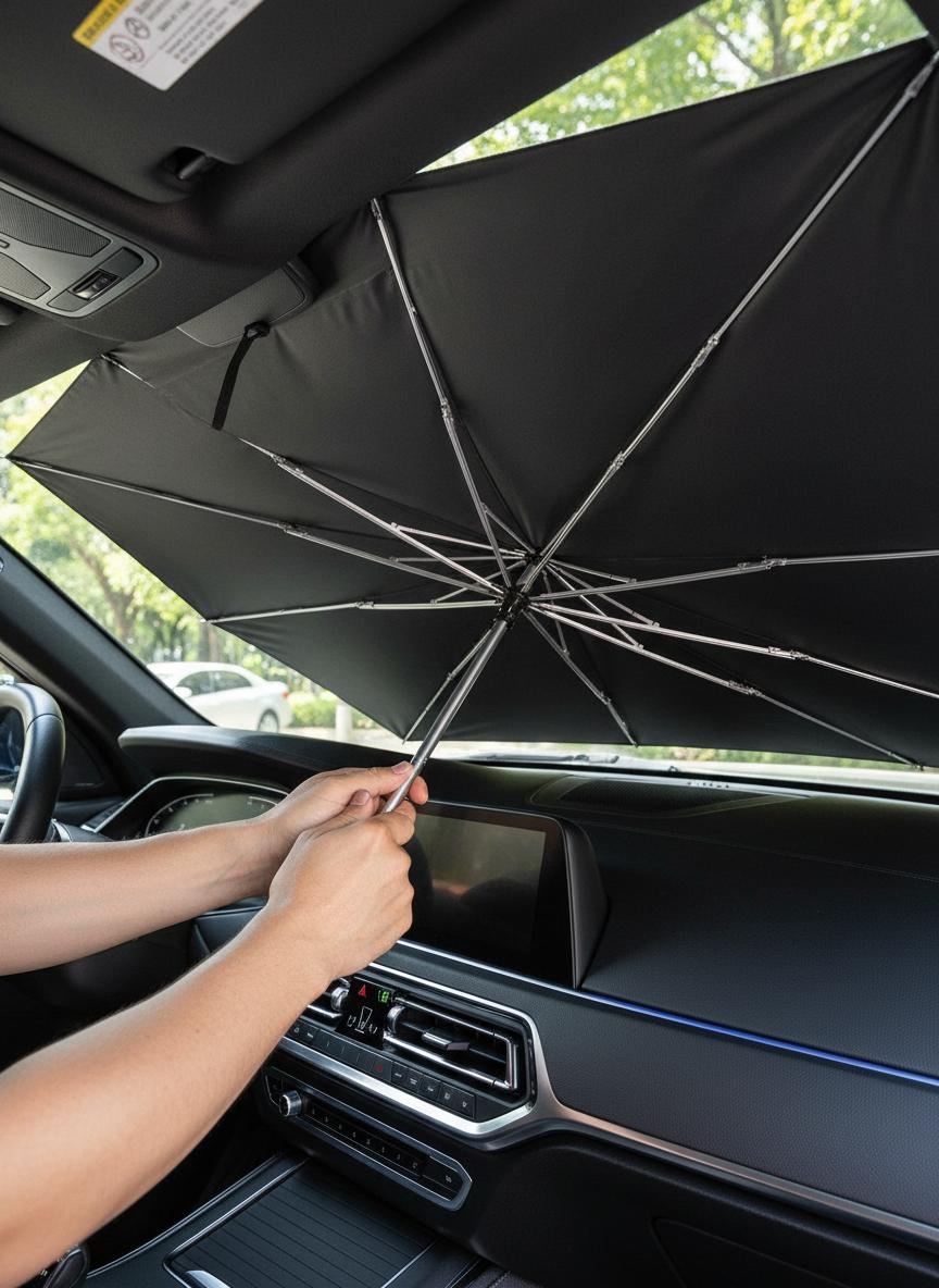 Foldable Car Umbrella